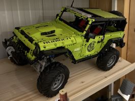 Jeep Rubicon Moc briques