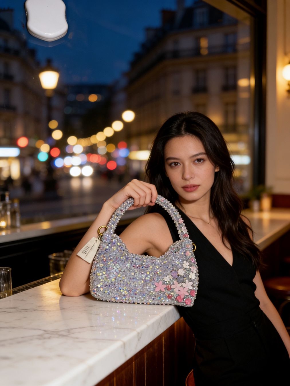 Borse da donna: Strass Handtasche aus Kristallperlen Event – Nuovo e nell'imballaggio originale da canobbio venduto da barbarb 2