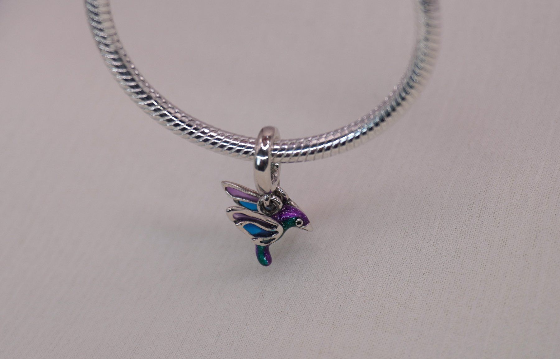 Ciondoli: Charm "Kolibri" zu Pandora 925 Silber – Nuovo (secondo la descrizione) da Niederbüren venduto da Fidi5 3