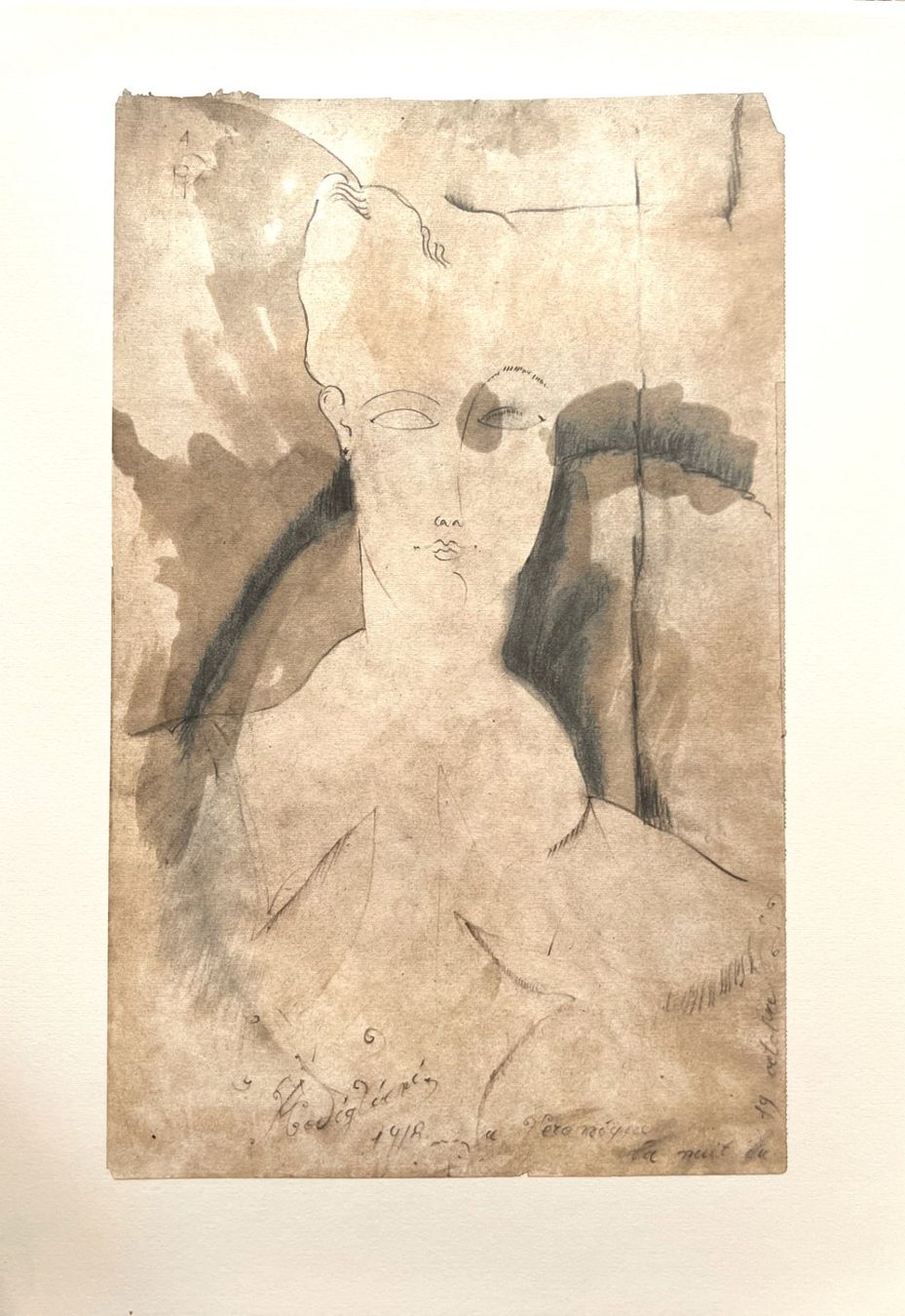 Grafiken & Lithographien: Amedeo Modigliani - Lithografie in limitierter Auflage – Gebraucht aus Ponte Tresa von 11GalleriaAlterEgo11