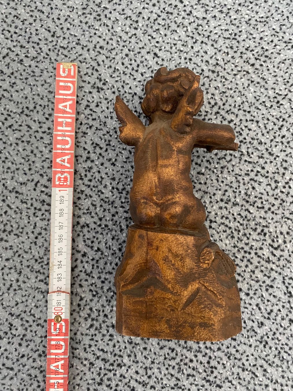 Statuette: Engel aus Holz, Figur – Usato da Olten venduto da AH1964 3