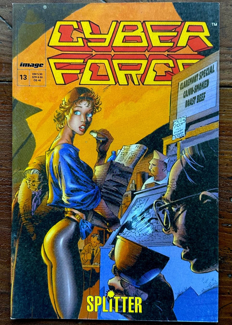 Fumetti: Cyber Force Nr. 13 Image Splitter, viele alte Comics ab 1.- – Usato da Seltisberg venduto da quadartswiss