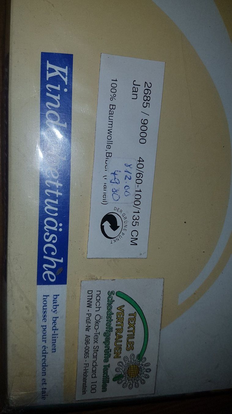 Bettwäsche: Kinderbettwãsche baby best Elefant – Neu und originalverpackt aus Schwarzenburg von Flamingo07 2