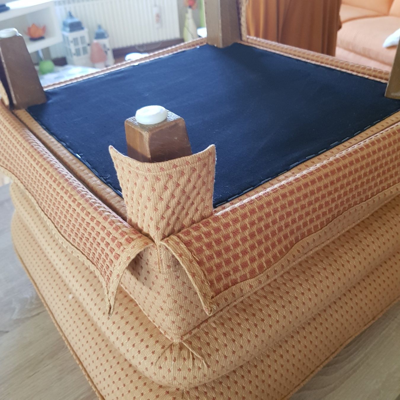 Hocker: Pouf ou repose-pieds – Neu (gemäss Beschreibung) aus Bouveret von Hannelor0 4