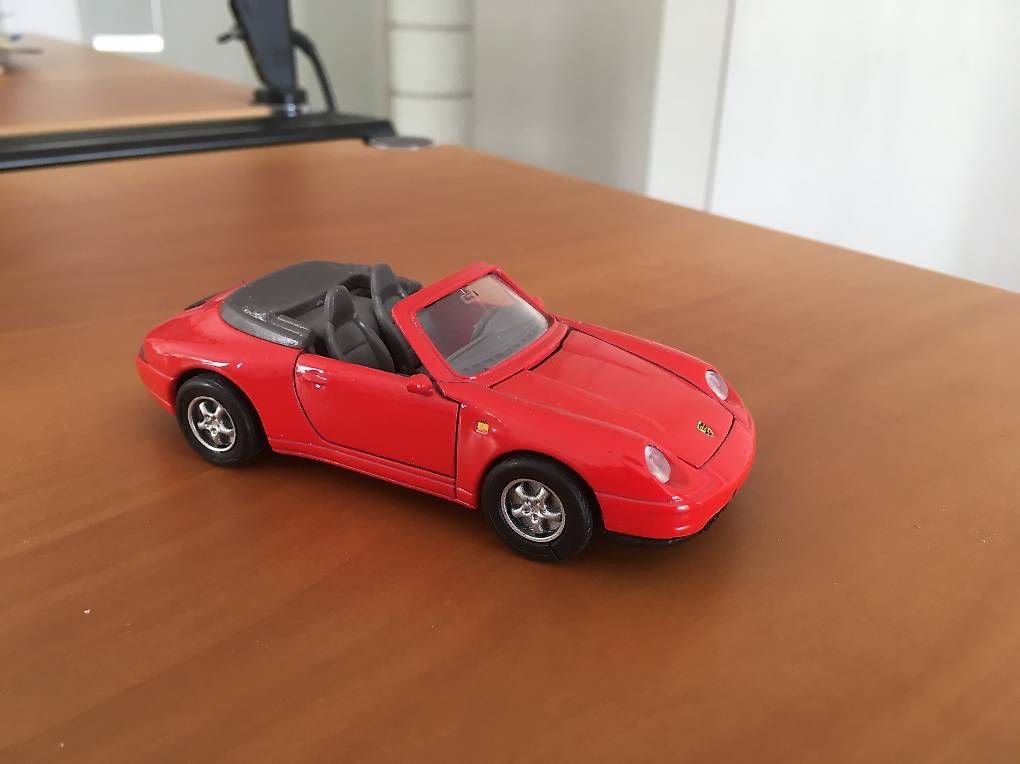 Modellini d'auto: Porsche 911 rot Cabriolet – Usato da Zürich venduto da Ro80