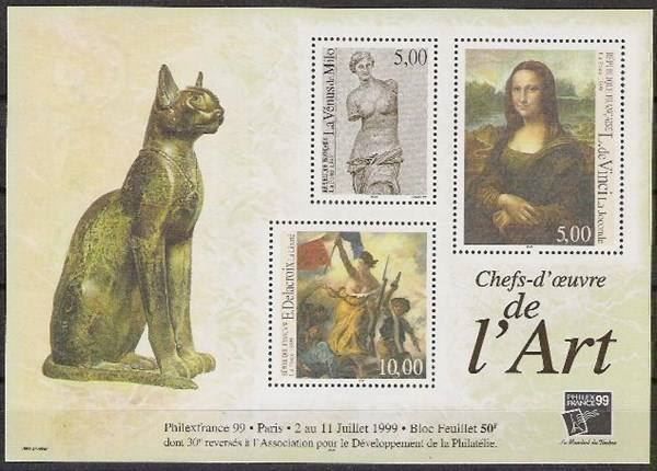 Tous les timbres: BF 23 Louvre ** – Neuf (Voir description) à Lausanne par Whorvath