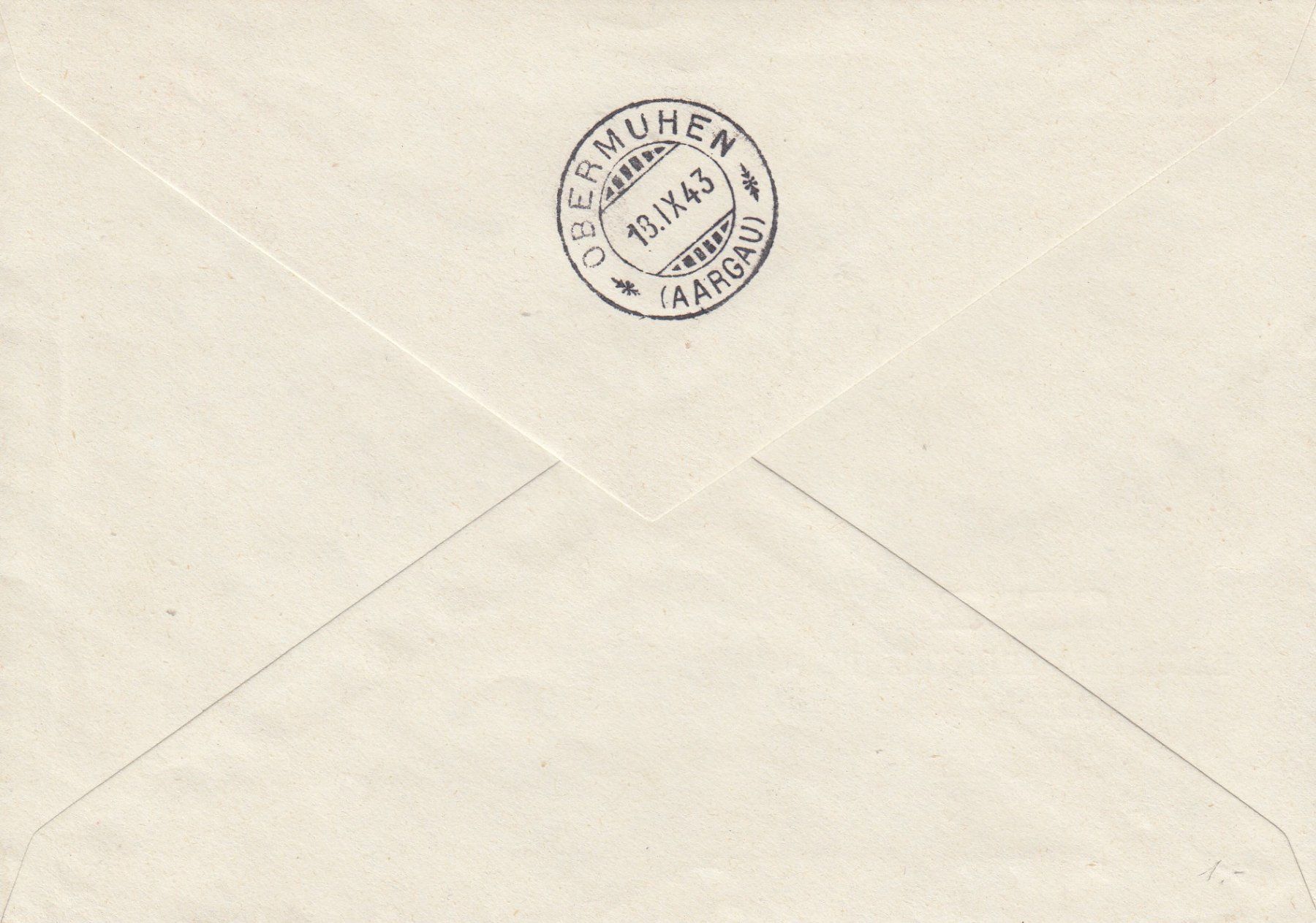 Tutti i francobolli: GEPH-Brief mit FD-Stempel 17.9.43, jedoch Flugpostmarke – Usato da Spreitenbach venduto da Lienbi01 1