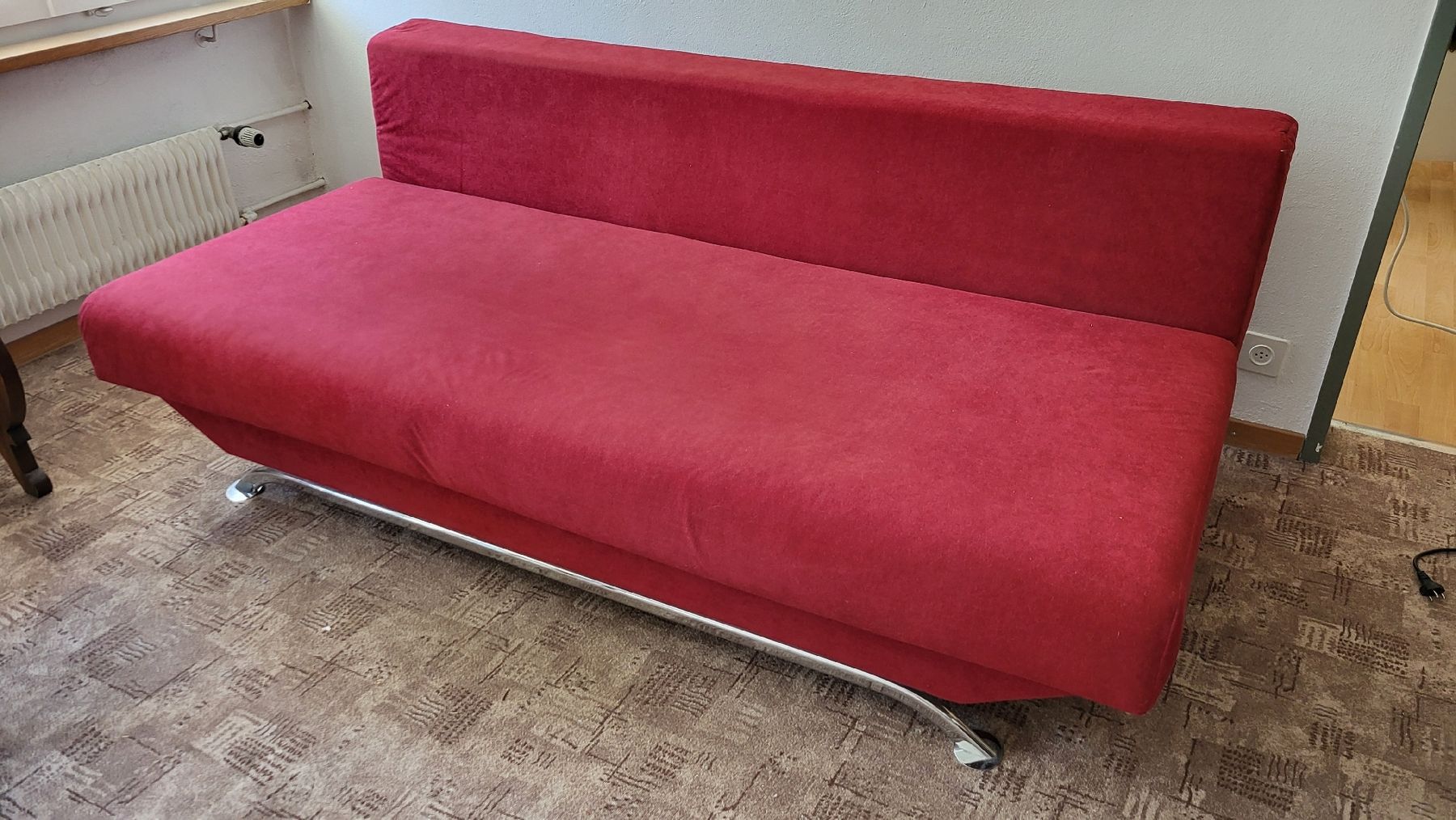 Divani: Rotes Schlafsofa / Bettsofa – Usato da Mörel venduto da mirec 4
