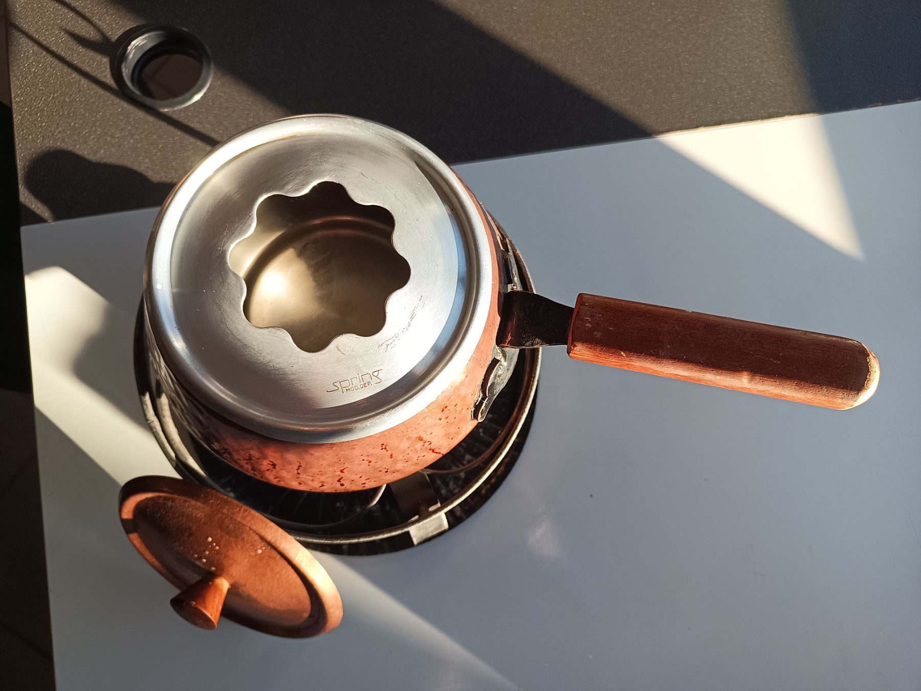 Pfannen: Fondue Kupfer Set – Gebraucht aus Oberegg von A-Z.Handel.Loehrer 2