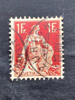 Schweiz 1924 Helvetia S 1Fr Vollstempel ZÜRICH 19.VIII.24