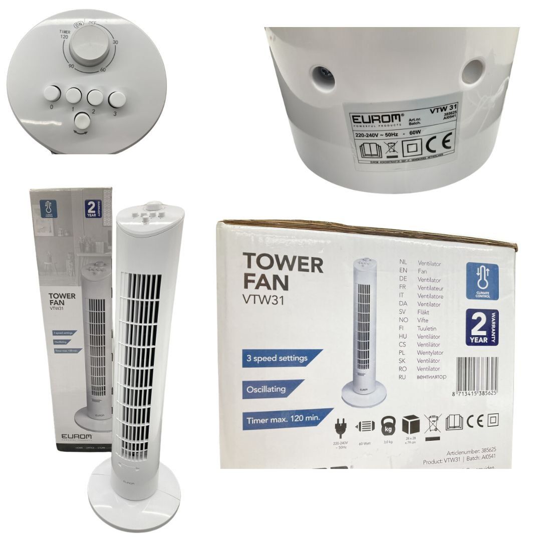 Ventilatori: EUROM Standventilator – Nuovo e nell'imballaggio originale da Oberglatt ZH venduto da Mrf808