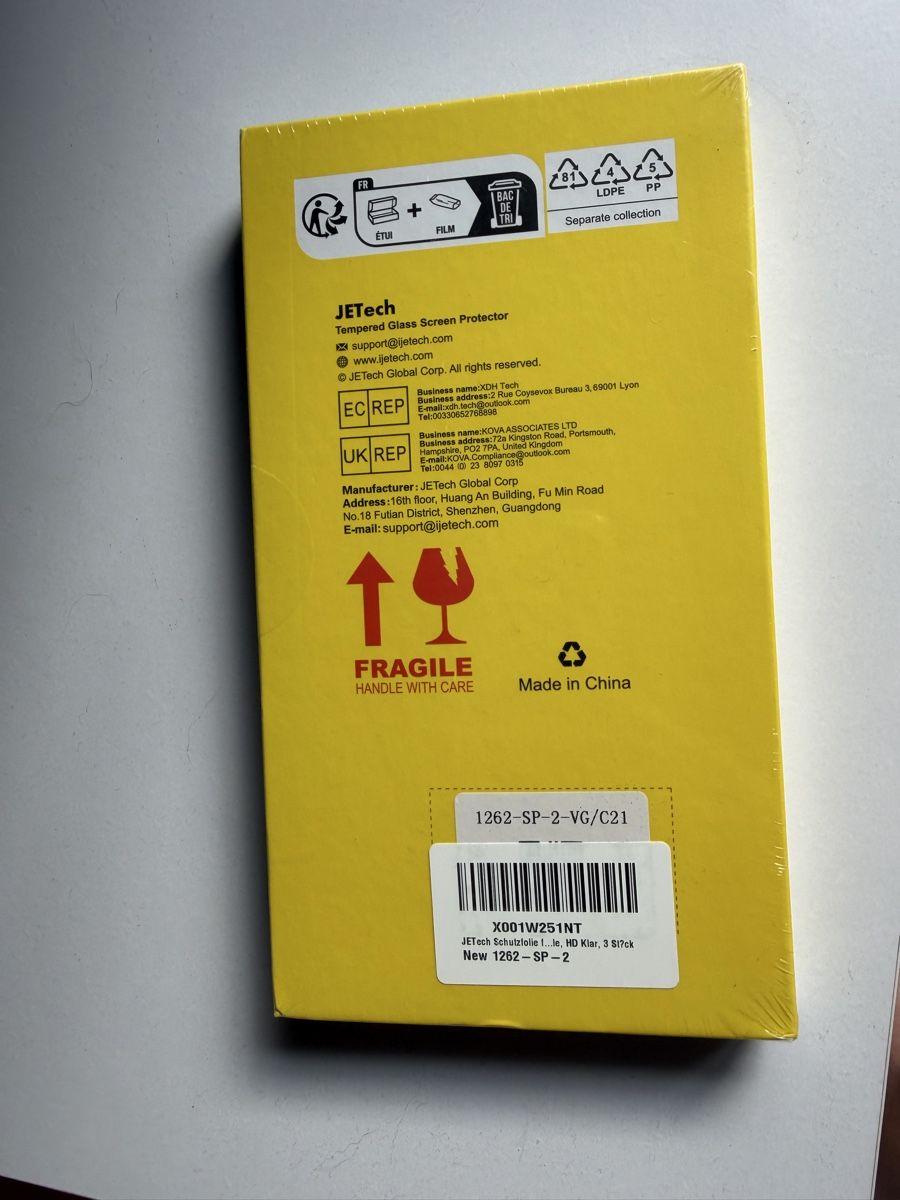 Apple Handys / Smartphones: Iphone 15 pro Panzerglas – Neu und originalverpackt aus Buch am Irchel von Lyah 1
