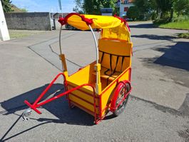 Veloanhägeer mit Sitzbank für 2 Kinder