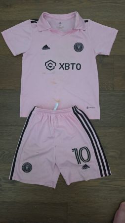 Inter Miami Trickot Messi Kinder Grösse 24 Rosa