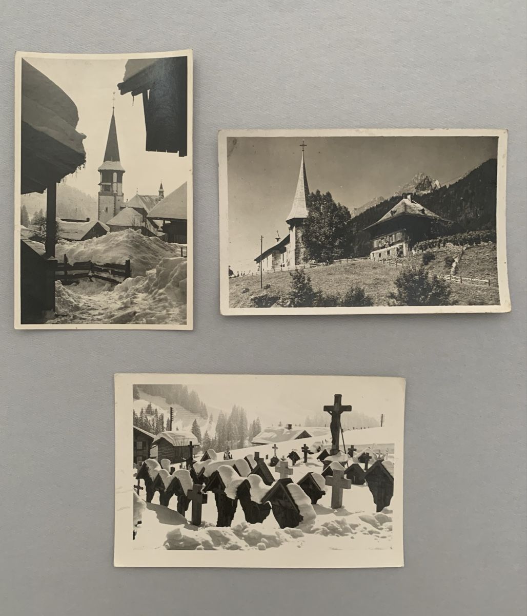 Cartoline postali: Ansichtskarten/Photo Schweiz - Jaun/Bellegarde FR – Usato da Düdingen venduto da polytropon_5