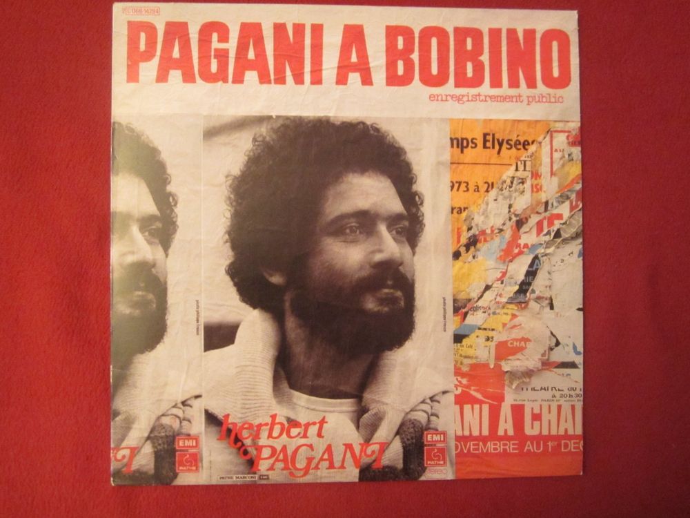 LP HERBERT PAGANIPAGANI A BOBINO( PATHE MARCONI EMI 1976) Kaufen