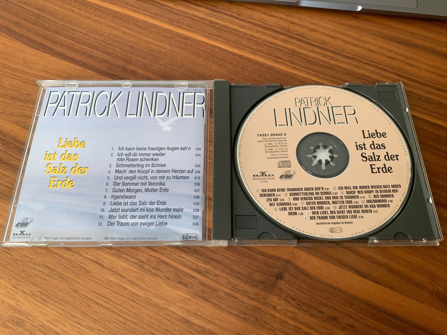CD: Patrick Lindner Liebe ist das Salz der Erde – Usato da Häusernmoos venduto da BarBer_1 2