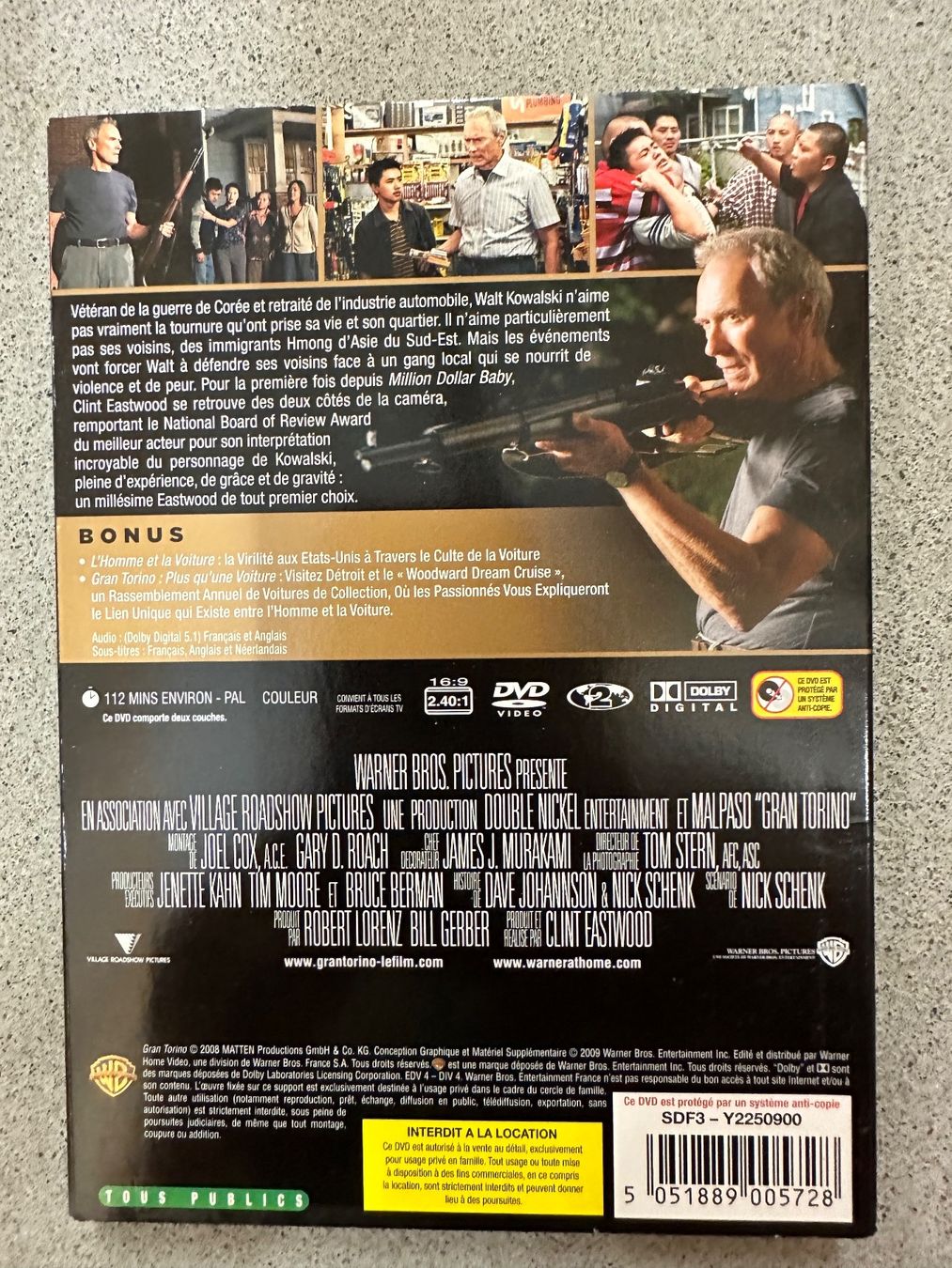 Tutti i DVDs: Gran Torino – Usato da Zürich venduto da chemostat 1