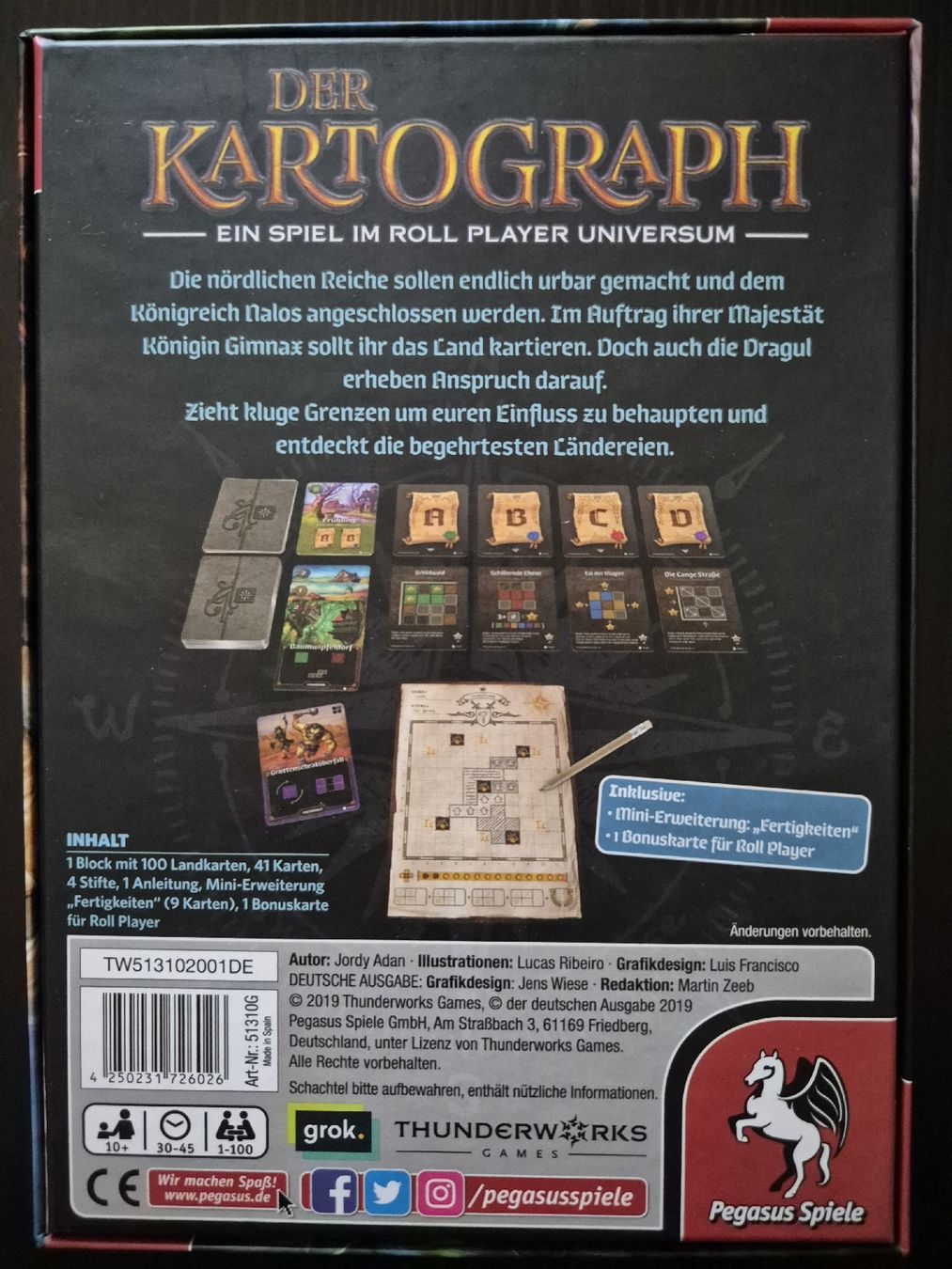 Giochi: Der Kartograph Spiel – Usato da Altstätten SG venduto da bluedine 1