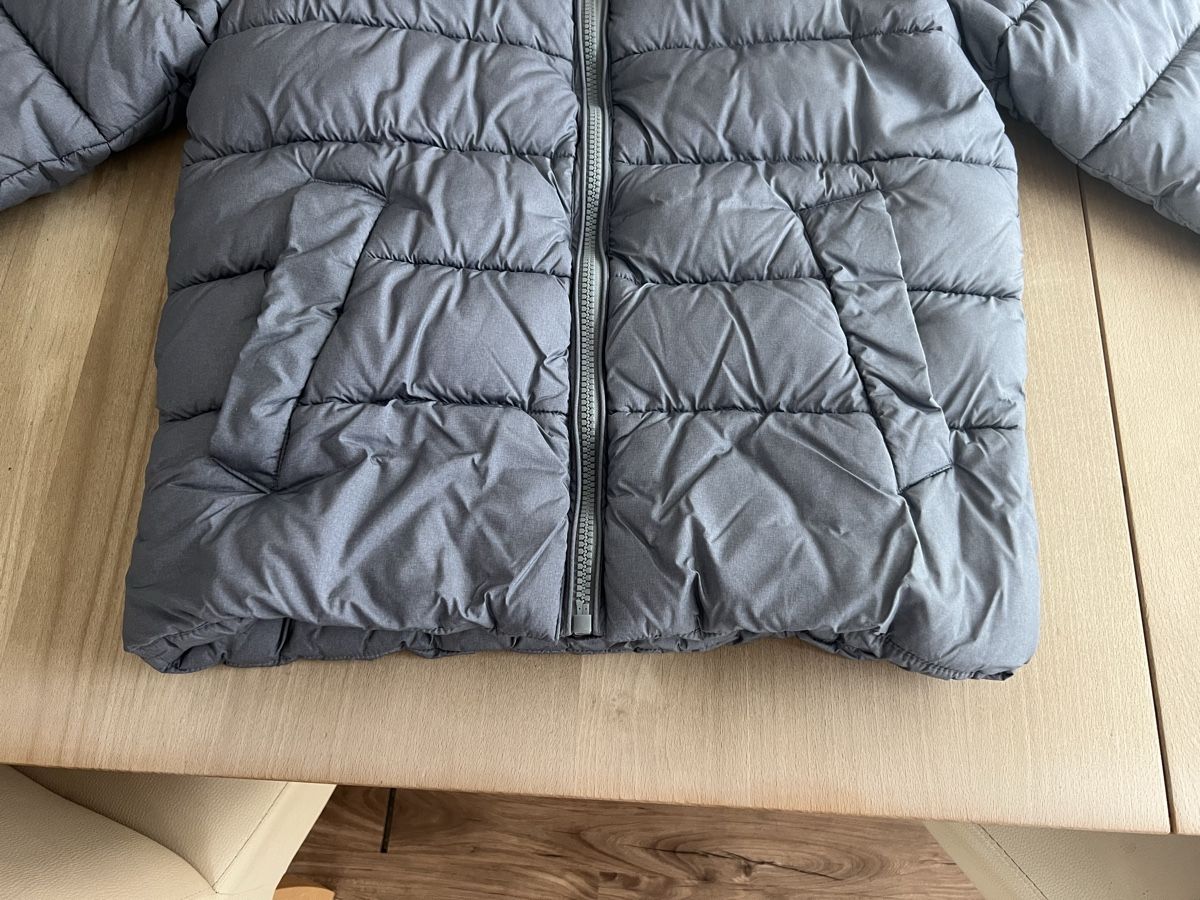 Giacche: Warme Herren-Steppjacke wattiert Gr. M 48/50 hellgrau – Usato da Dottikon venduto da Eyota2012 4