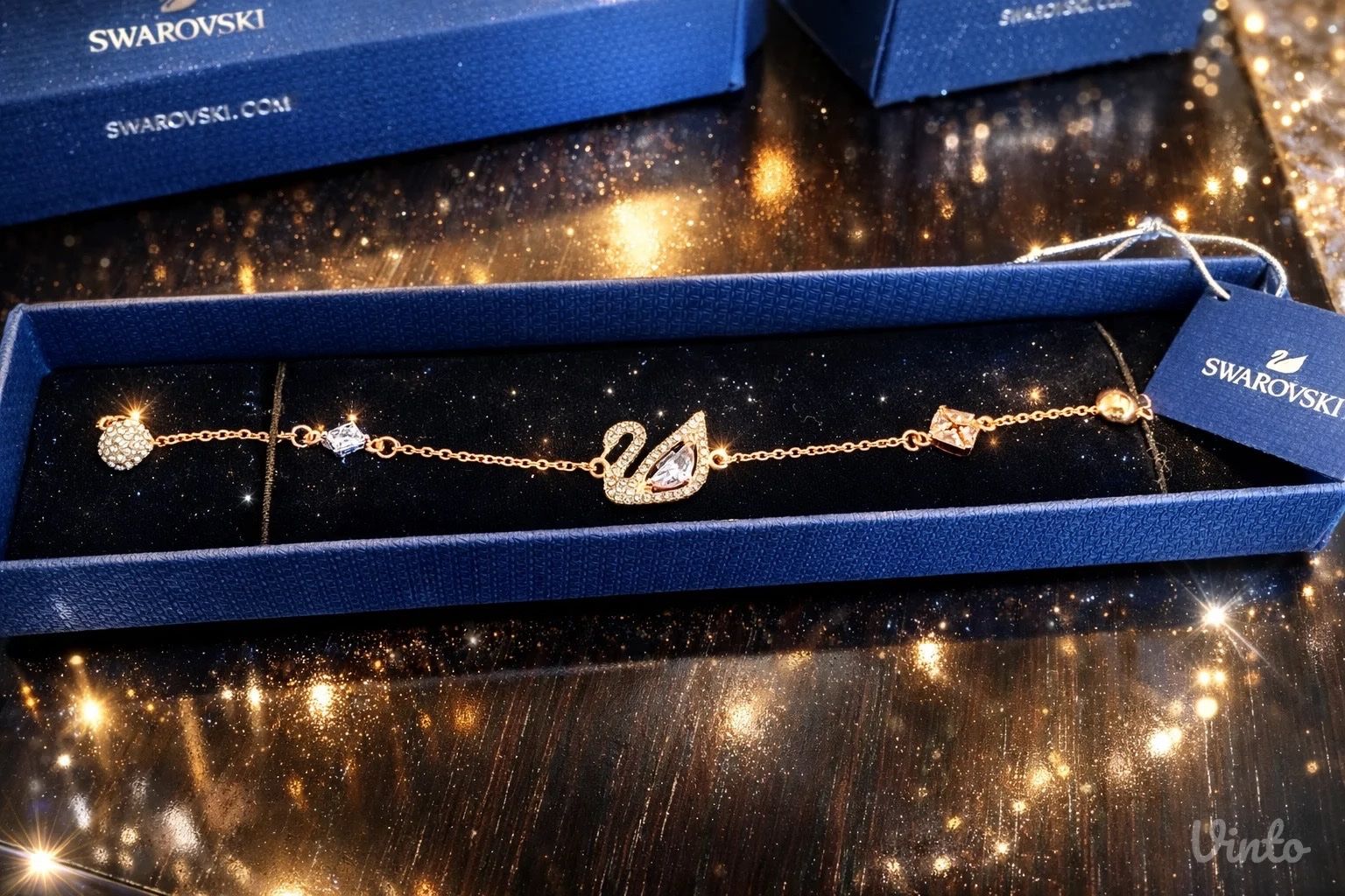 Swarovski Bracciali & Braccialetti: Swarovski Armband Schwan original – Usato da Kirchleerau venduto da Dalmi220