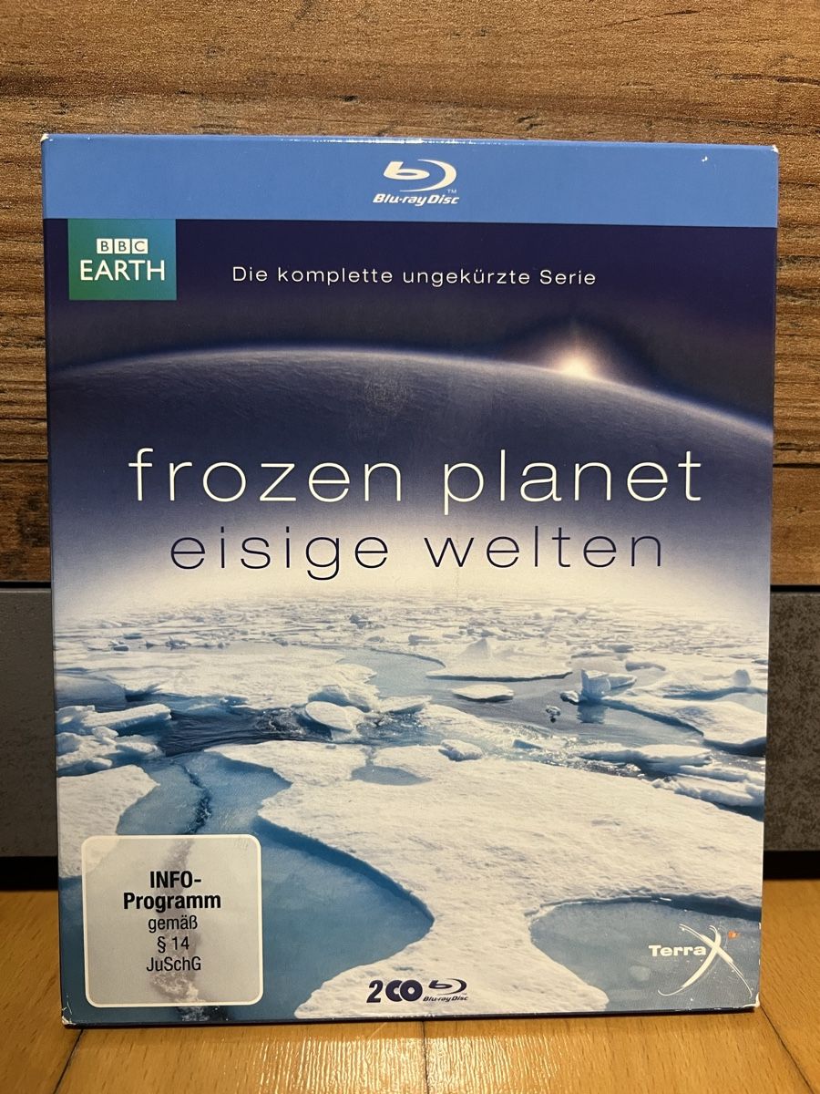 Tutti i DVDs: DVD Frozen Planet eisige Welten – Usato da Aadorf venduto da Schwarzschlumpf1972