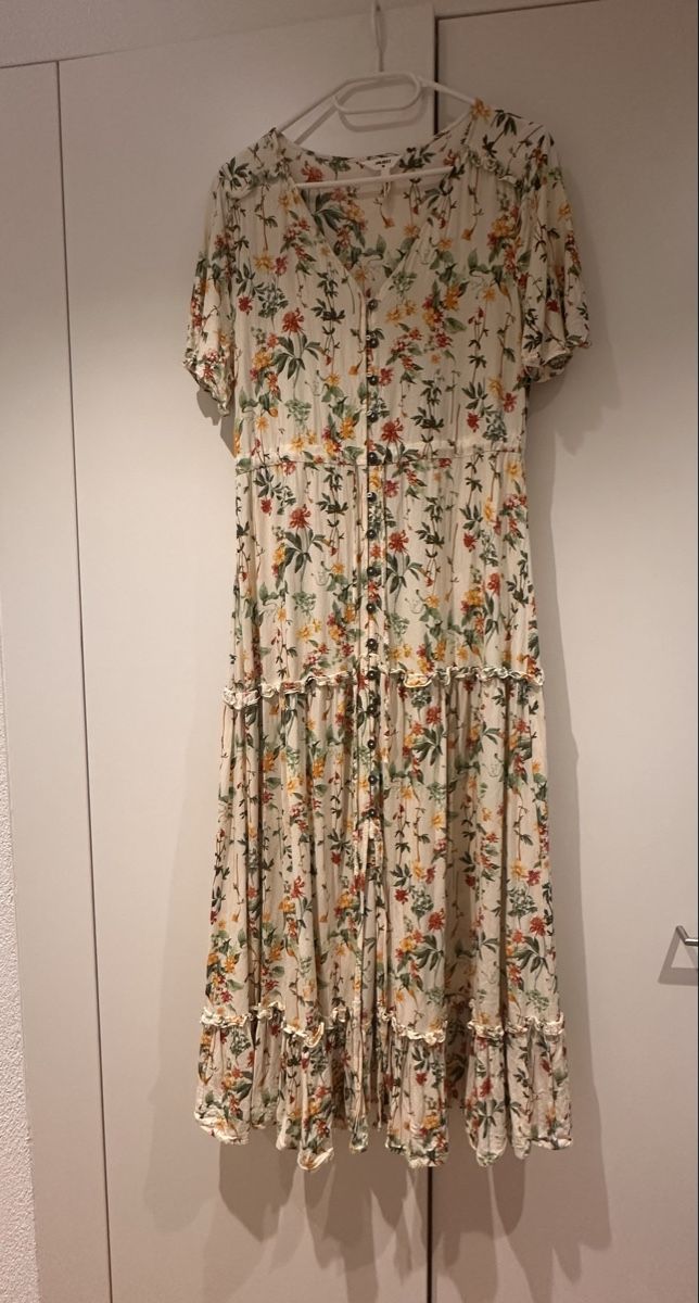 Vestiti: Object Kleid, Grösse 36, Blumenmuster, Sommerkleid! – Usato da Kloten venduto da AnemoneD