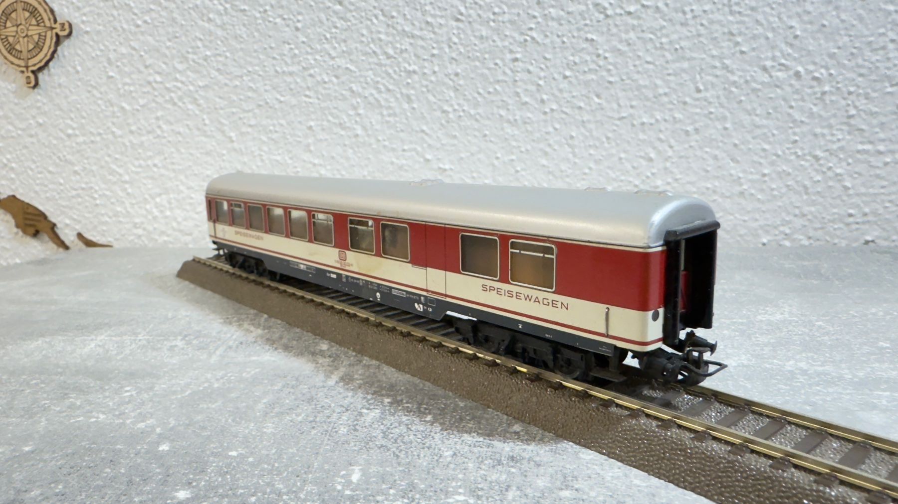 Märklin Modelleisenbahnen: Märklin DB Speisewagen H0 / AC – Gebraucht aus Schlieren von rat_lq6b 3