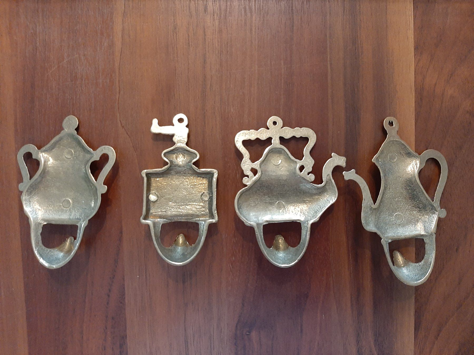 Quincaillerie: 4 Wandhaken Messing – D'occasion à Niederbipp par Kerzenlicht1303 1