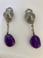 Amethyst Ohrclips