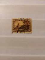 Timbre Pérou 50 Centavos - Collection d'hiver rare!