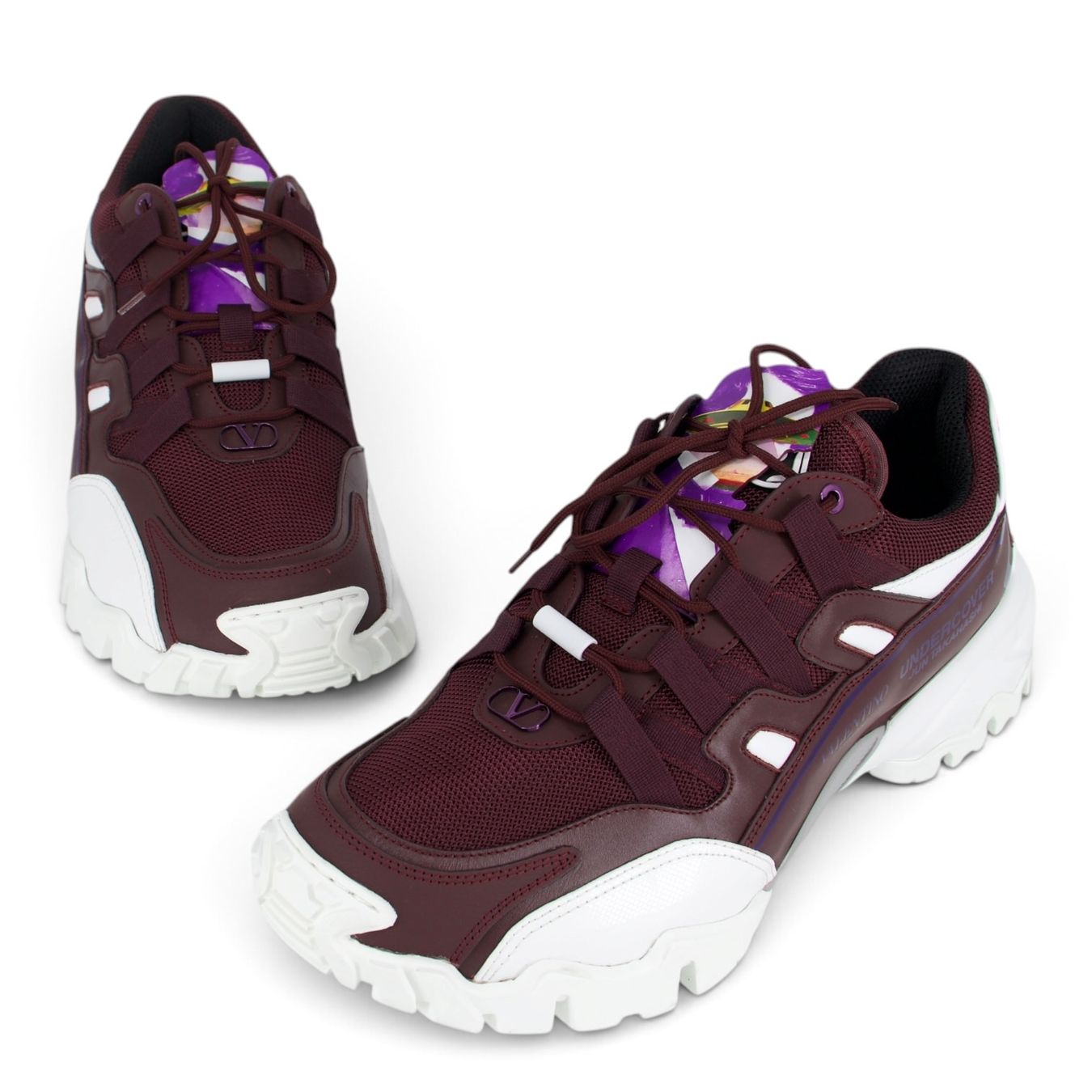 Valentino Scarpe da uomo: Valentino Sneaker bordeaux Gr. 44 – Usato da Binningen venduto da Designerlabels 1