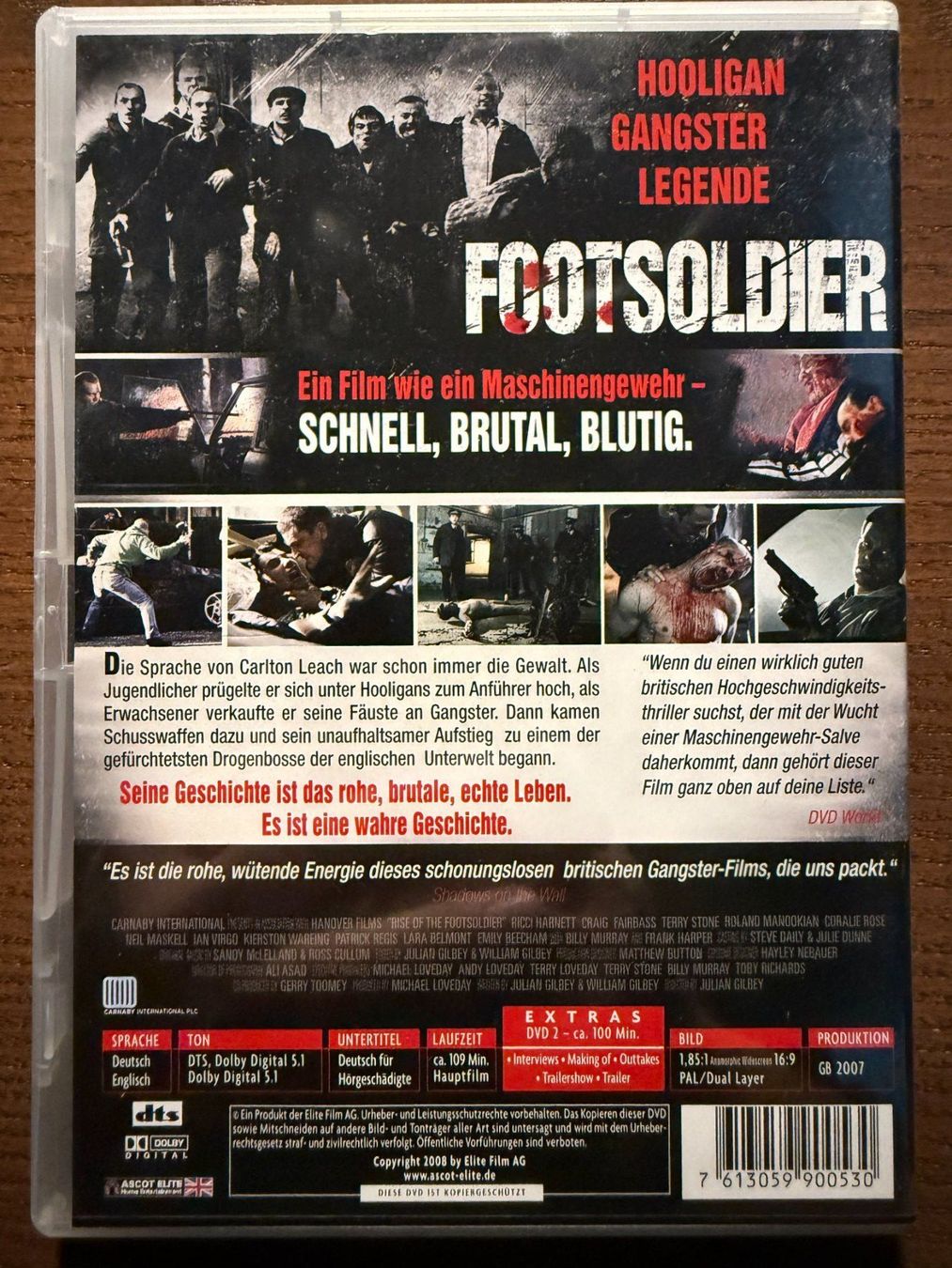 Tutti i DVDs: Footsoldier – Usato da Zürich venduto da FilmFreunde 1