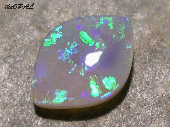 Pietre preziose: theOPAL *** HOCHWERTIGER SEMI-BLACK OPAL 2,10ct *** – Nuovo e nell'imballaggio originale da Ebnat-Kappel venduto da theOPAL 4