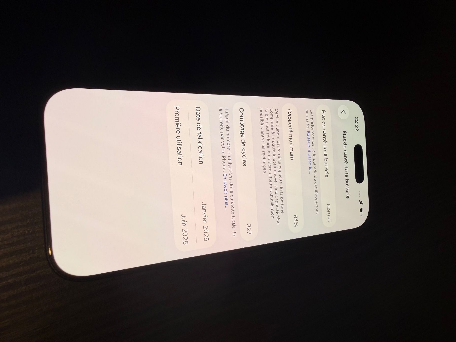 Apple Portables: iphone 16 pro defekt – D'occasion à Clèbes (Nendaz) par SprintMountain 2
