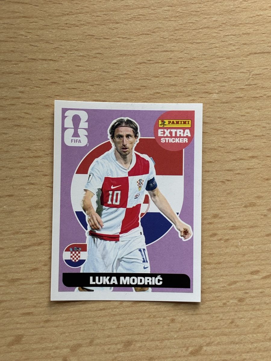 Panini Carte collezionabili: Panini 2026 Modric Original und Neu! – Nuovo (secondo la descrizione) da Basel venduto da flo_2trs