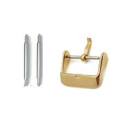 Uhrenschließe 18mm Goldfarben / Boucle Couleur Or 18mm