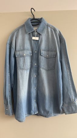 Neue Denim Hemd Stylisch gr.M (oversize)
