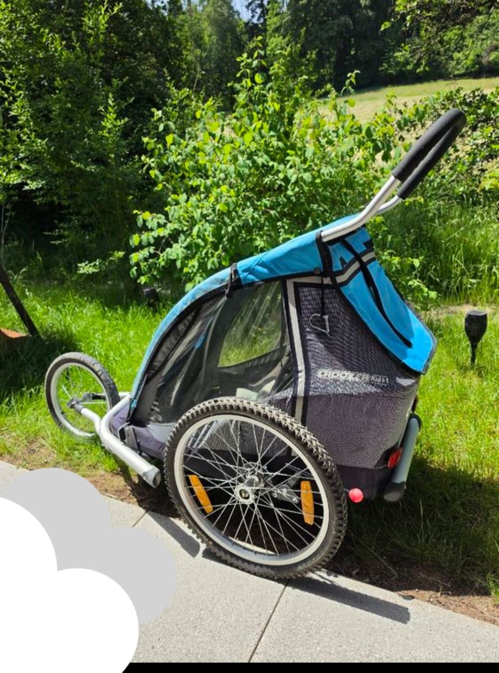 Croozer Rimorchi: croozer kid1 – Usato da Biel/Bienne venduto da gustom1981 1