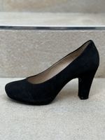 Elegant Black Suede Heels