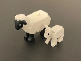 LEGO 2x Schafe / mouton / sheeps NEU