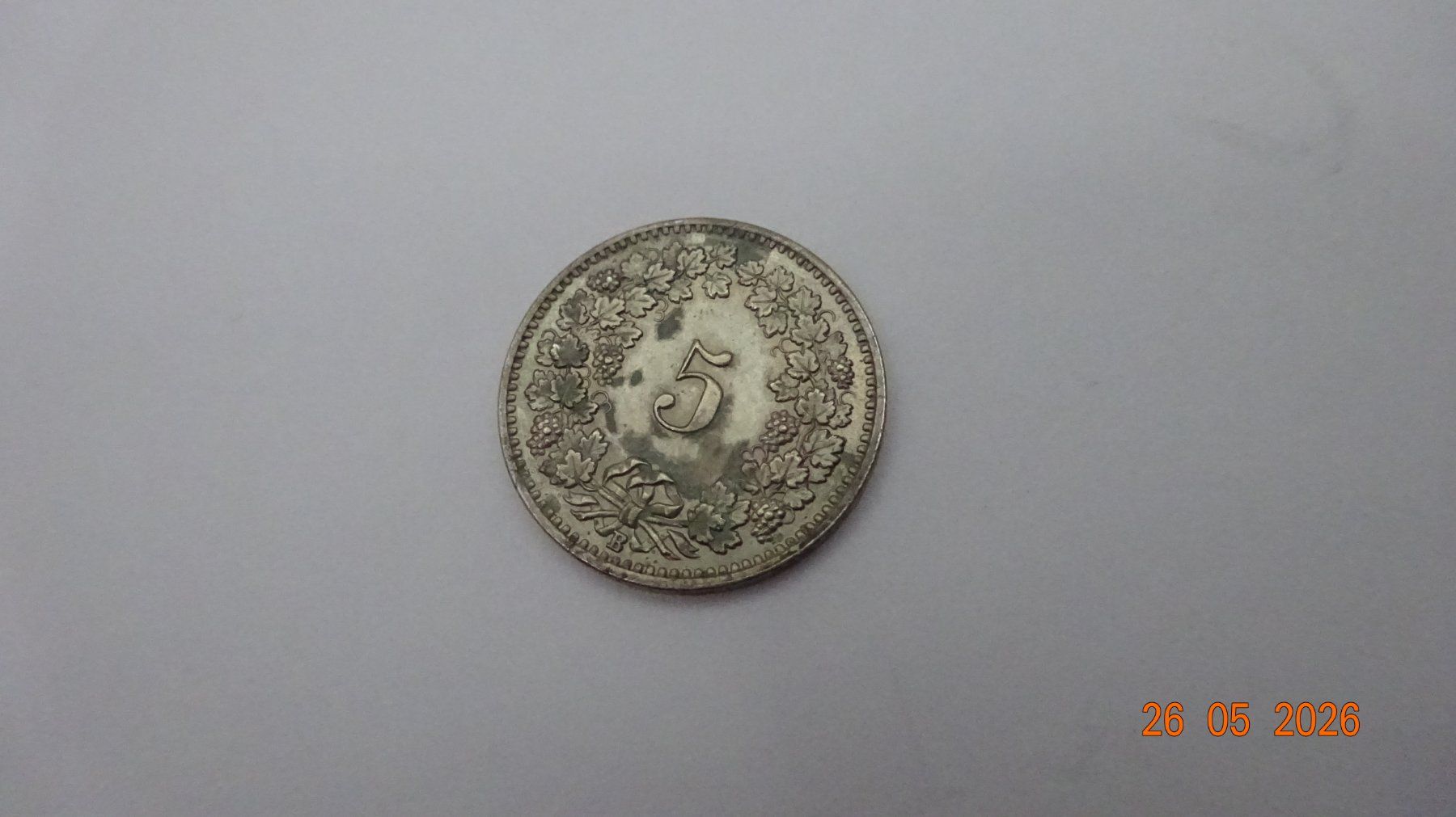 Tutti le monete: 5 Rappen 1899 Unz. – Usato da bassecourt venduto da Oursvert 2