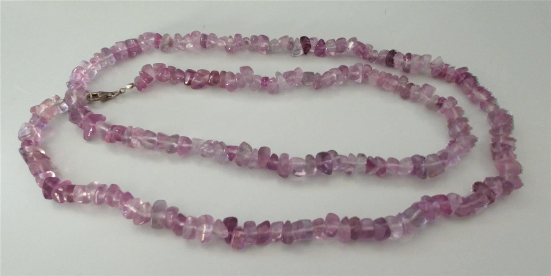 Ketten: Steinkette Jaspis Amethyst 925 Silber – Gebraucht aus Frauenfeld von ZAZ12