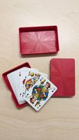 Design Spielkarten-Box / Aufbewahrungsbox - Rot