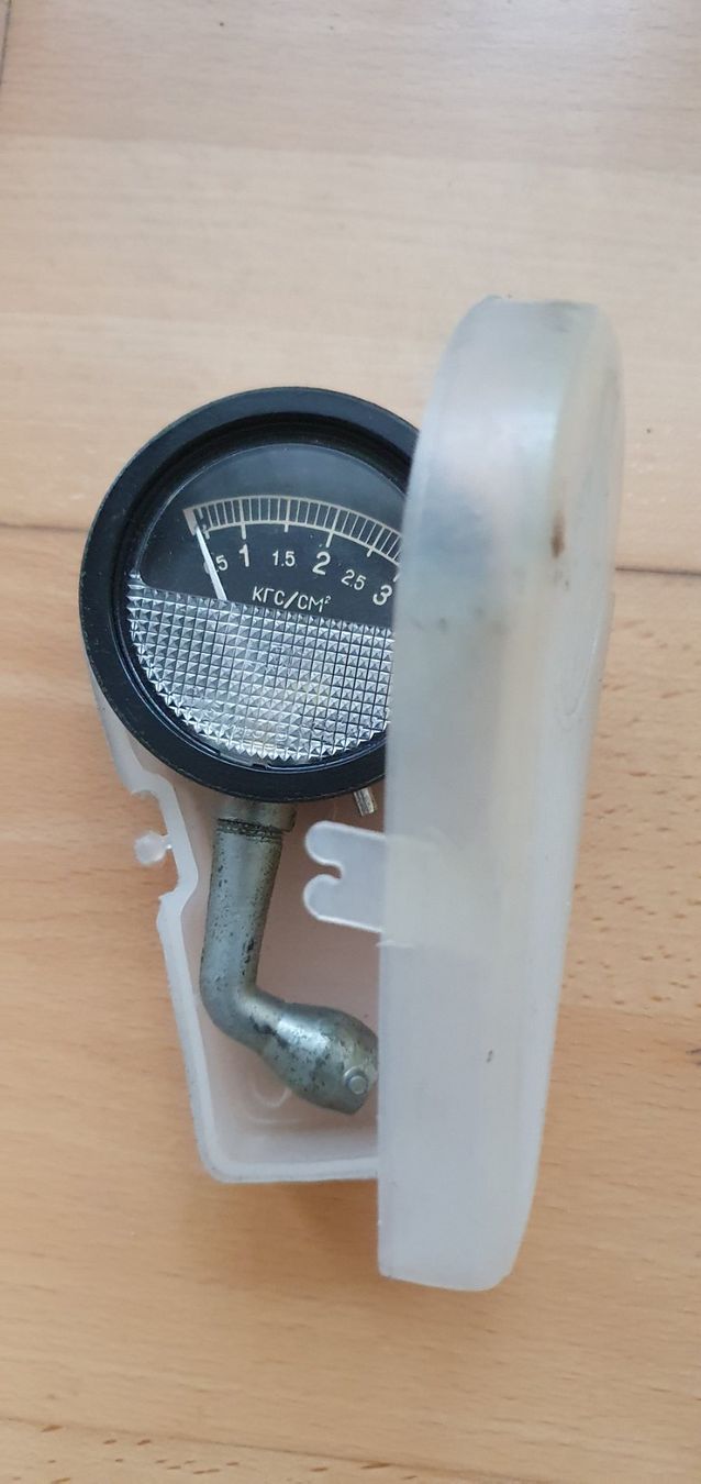 Misurare: Reifendruck Manometer / Messgerät – Nuovo (secondo la descrizione) da Rothenburg venduto da Bleonhard 1