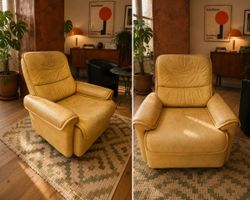 Designklassiker: de Sede DS-50 Ledersessel – 70er Jahre