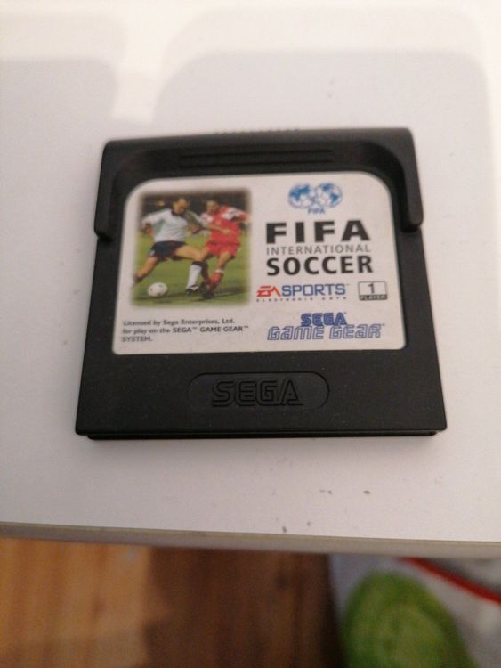 Jeu FIFA Soccer Pour Sega Game Gear - Bon état (TBE) - Console Portable Vintage