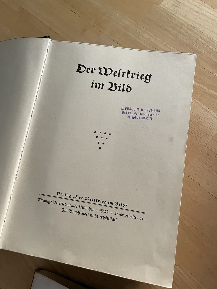 Libri: Der 1 Weltkrieg – Usato da Allschwil venduto da Binggi1968 3