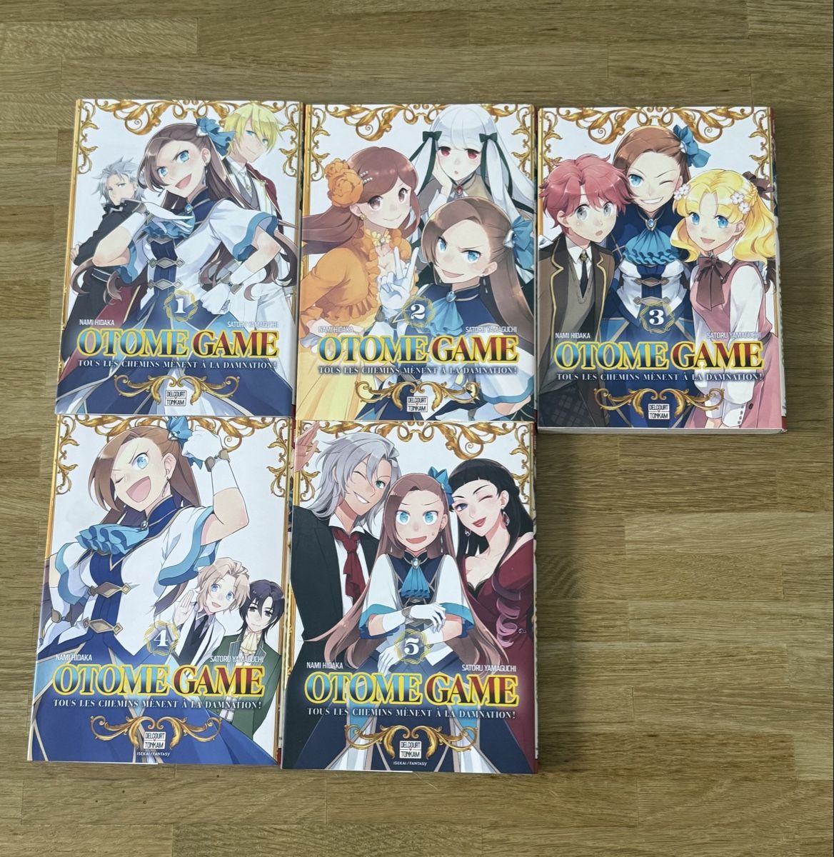 Fumetti: Lot de 5 mangas Otome Game – Nuovo (secondo la descrizione) da Genève venduto da Lily_f