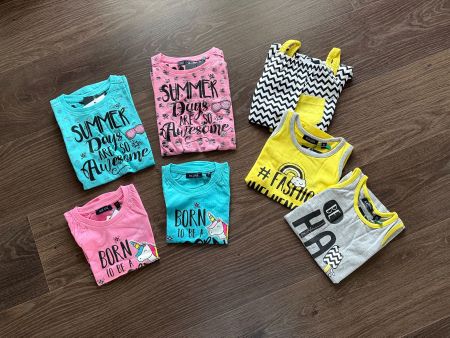 Kleiderpaket Mädchen, fabrikneu 7 Artikel Grösse 98